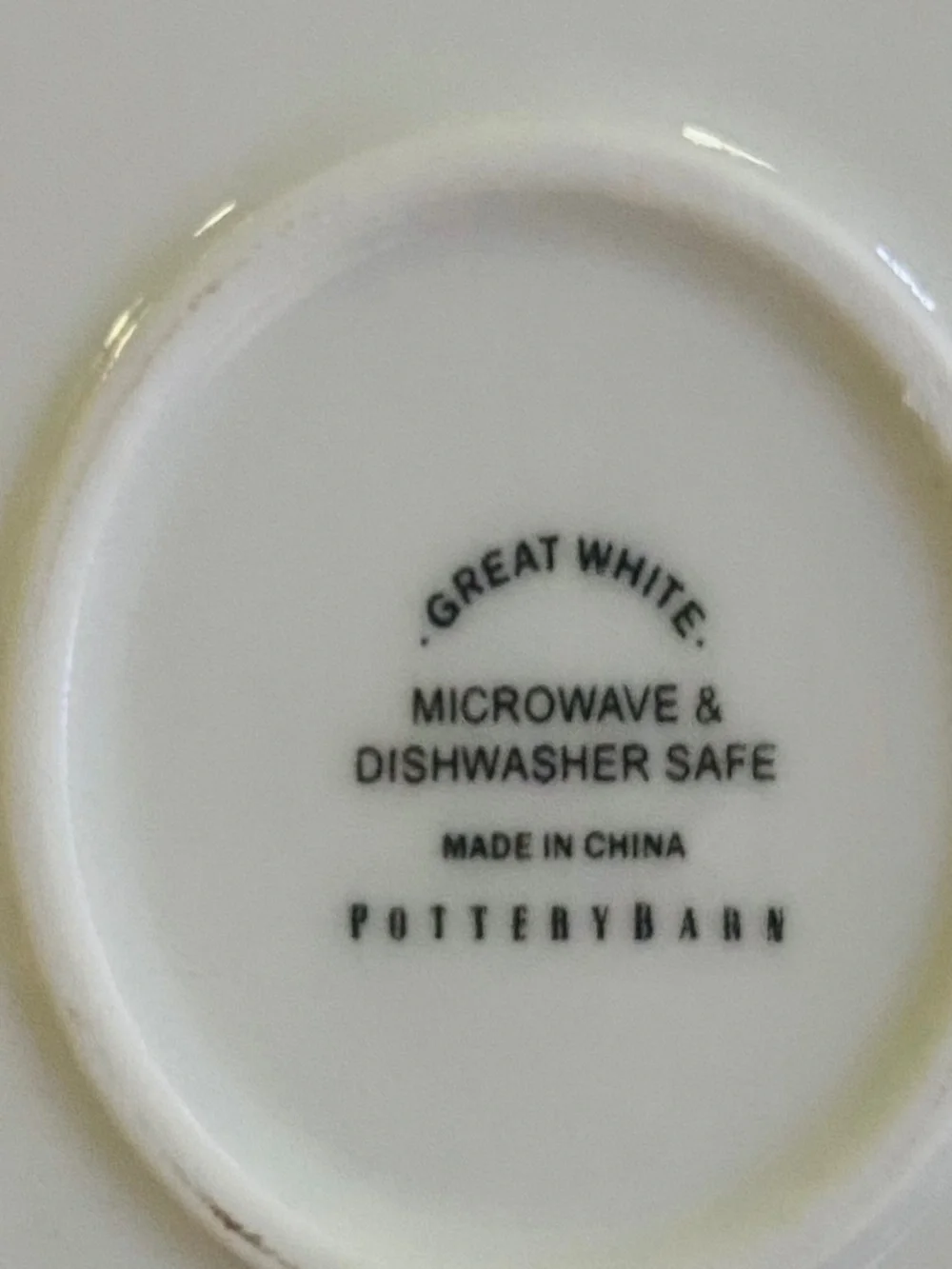 Pottery Barn pottery barn